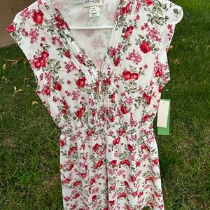Floral Print Women's Dress